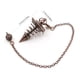 thumbnail image 4 of Péndulo espiritual de metal para adivinación Péndulo de radiestesia con rosca Cadena de péndulo curativo, 4 of 7