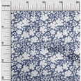 thumbnail image 2 of oneOone Rayon Medium Blue Fabric Asian Mosaic Craft Projects Decor Fabric Printed By The Yard 56 Inch Wide, 2 of 5