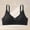 Black, variant on Womens No Underwire Lace Bra Wireless Seamless Bralette Everyday Comfort Adjustable Straps Coffee,Size XL