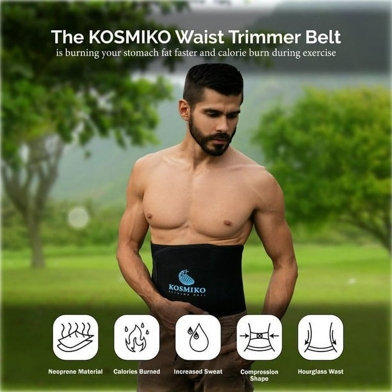 Sweet Sweat Waist Trimmer for women and men Includes Free Sample of Sweet  Sweat Gel 