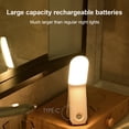 thumbnail image 2 of LED Night Light Touch Control Cabinet Light with 3 Color Temperature High Brightness Wardrobe Light 270° Rotatable Reading Light with Hook Stand Strong Magnetic Adsorption, 2 of 9