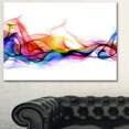 thumbnail image 1 of Design Art Abstract Smoke Contemporary Artwork Canvas Print, 1 of 2