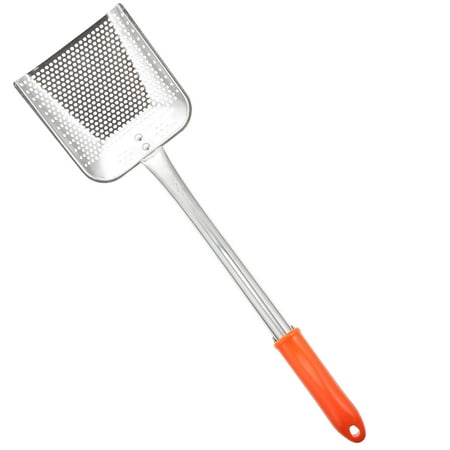 

Stainless Steel Colander 1Pc Stainless Steel Oil Slag Scoop Oil Filter Sieve Dregs Shovel (Silver)