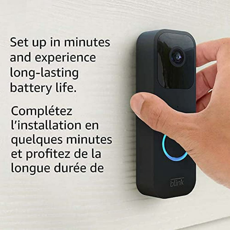 Blink Video Doorbell Plus Sync Module 2 - Battery or Wired - Smart