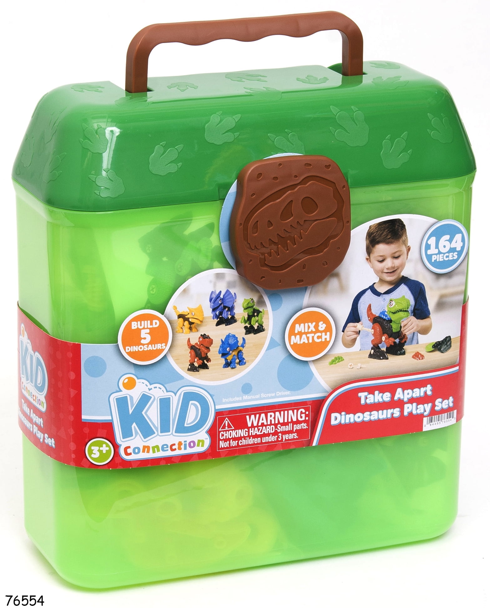 Kid Connection Take Apart Dinos - 164-Piece Educational Toy