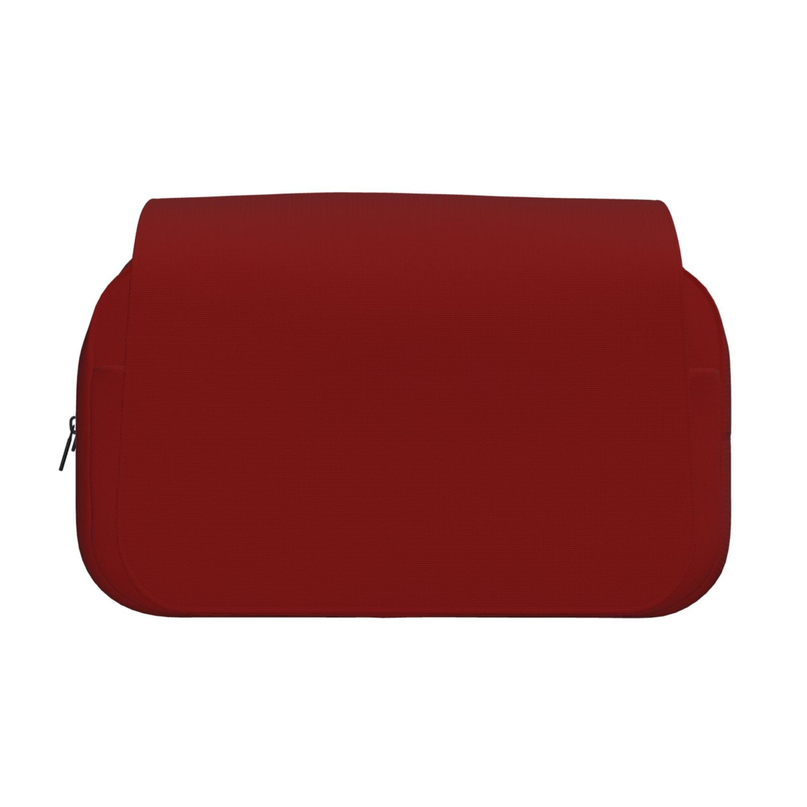 Rateoe Maroon Pattern Double Clamshell Pen Case, Storage Organizer with Two Zipper Compartments– Holds Up to 50 Pencils & Pens
