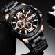 thumbnail image 2 of CURREN 8336 Reloj de cuarzo para hombre Reloj de pulsera multifunción de acero inoxidable Abanopi Mirar, 2 of 5