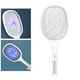 thumbnail image 1 of Bug raqueta eléctrica de matamoscas y moscas-mata libre/interior para moscas, mata -dix LED Grey 10 LED gris shamjiam Matamoscas eléctrico, 1 of 8