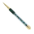thumbnail image 3 of Lápiz delineador para manicura, punteador de diamantes de imitación para uñas, herramienta de decoración DIY para el hogar, tienda de uñas, verde oscuro (cable corto), 3 of 14