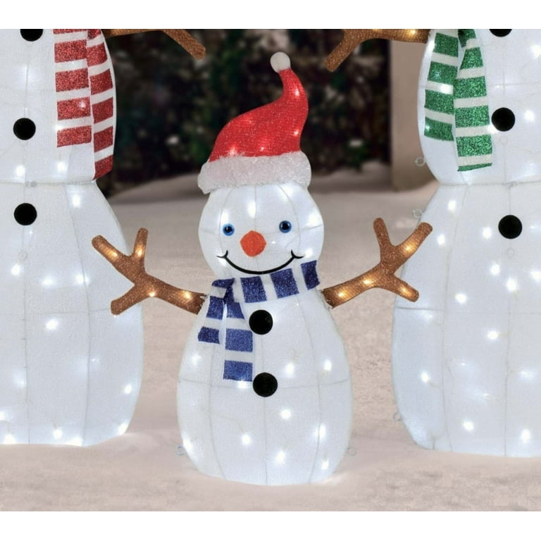 Holiday Time Christmas Indoor and Outdoor Light-up Set of 3 LED