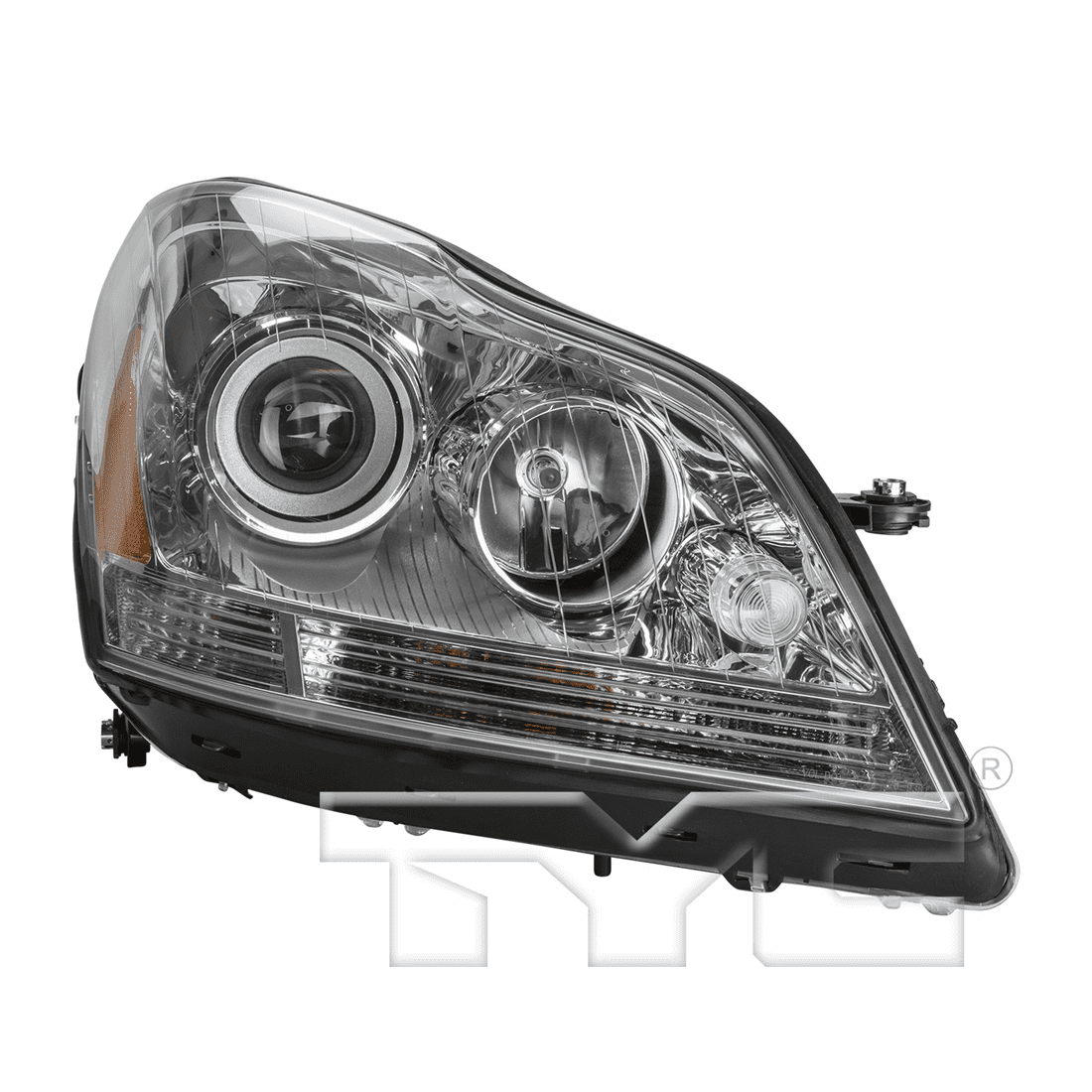 2x TYC Left Right Headlight Assembly For Mercedes-Benz GL550 2008~2012 