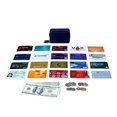 thumbnail image 6 of Wallets for women,genuine leather womens wallets,Women's Genuine Leather RFID Secure Spacious Cute Double-Zipper Card Wallet Small Purse with ID Window, 6 of 6