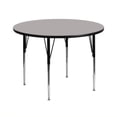 thumbnail image 1 of Bowery Hill Ronde 30,25"Hx42"W Table d'Activité en Gris, 1 of 2