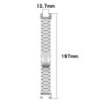 thumbnail image 3 of Correa de reloj de acero inoxidable para Amazfit T-Rex Pro/Amazfit T-Rex (Plata), 3 of 5