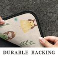 thumbnail image 6 of Beige Princess Dress Pattern Door Rugs,Washable Non Slip Door Mats Indoor,Decorative Door Mats,Entry Mat Indoor for Entrance,Bedroom,Kitchen,Bathroom,30"x17", 6 of 6