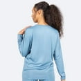 thumbnail image 2 of FORZA Women’s Classic Long Sleeve Shirt [11 Colors] – Comfortable, Breathable Cotton Blend, Slim-Fit Casual Top with Crew Neck, Available in Multiple Sizes, 2 of 4