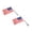Siverl*2pc, variant on 15.3" US Flag Motorcycle Flagpole Kit, Aluminum Pole for Luggage Racks, Patriotic 4th of July Accessory
