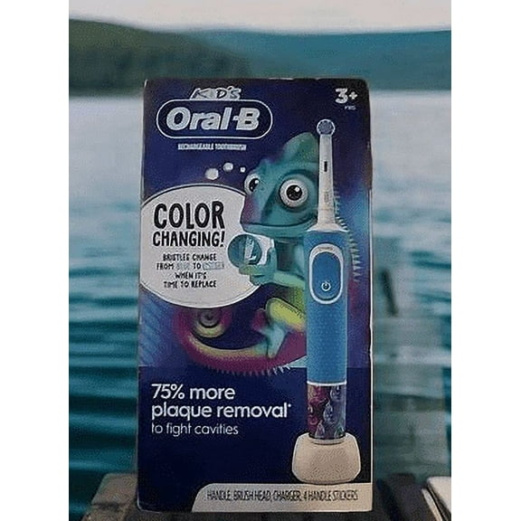 Kids Oral-B Rechargeable Toothbrush Color Changing Bristles
