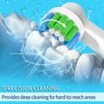 thumbnail image 3 of 20 Pack Professional Replacement Toothbrush Heads for Braun Oral B Electric Toothbrush, Precision Clean Brush Heads, White, 3 of 7