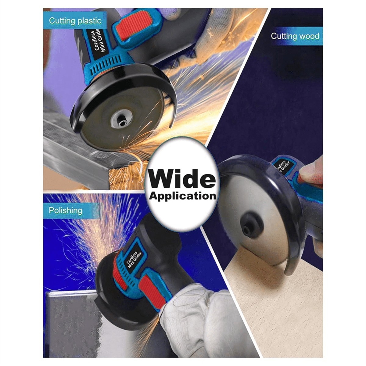 Herramientas A Bateria /Polisher - 19,500 RPM, 2 Batteries, Compact ...