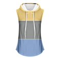 thumbnail image 4 of SDNall Womens Printed Round Neck Loose Oversized Sports Hoodie Top, 4 of 9