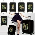 thumbnail image 2 of Housse de Valise Accessoires de Voyage Réutilisable Valise de Voyage Série Tigre de Jungle Convient aux Valises 18-32 Pouces Réutilisable Lavable Tigre de Jungle letterT m, 2 of 6