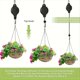 thumbnail image 5 of Polea Ajustable para Colgar Plantas: Rueda Retráctil para Colgar Plantas, Macetas y Comederos para Pájaros, Mejora la Decoración del Jardín, 5 of 5