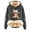 Dark Gray, variant on NinXxx Women's Cute Cow Print Lined Hoodie Long Sleeve Winter Pullover XXXXL