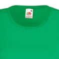 thumbnail image 2 of Fruit Of The Loom- Camiseta de manga corta Valueweight para mujer (Verde Kelly), 2 of 2