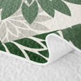 thumbnail image 5 of Manfei Cottagecore Blossom Dahlia Twin Quilt Set 2 Pieces,Vintage Aesthetics Twin Coverlet Set,1 Bedspread and 1 Pillowcase, 5 of 7