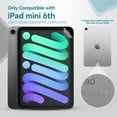 thumbnail image 2 of Penstudio Paper-Feel Screen Protector for iPad mini 6 / A17 Pro, Anti-Glare Matte PET Film for Drawing & Note-Taking, Paper-like Texture, Anti-Fingerprint, Fast Response, 2 of 7