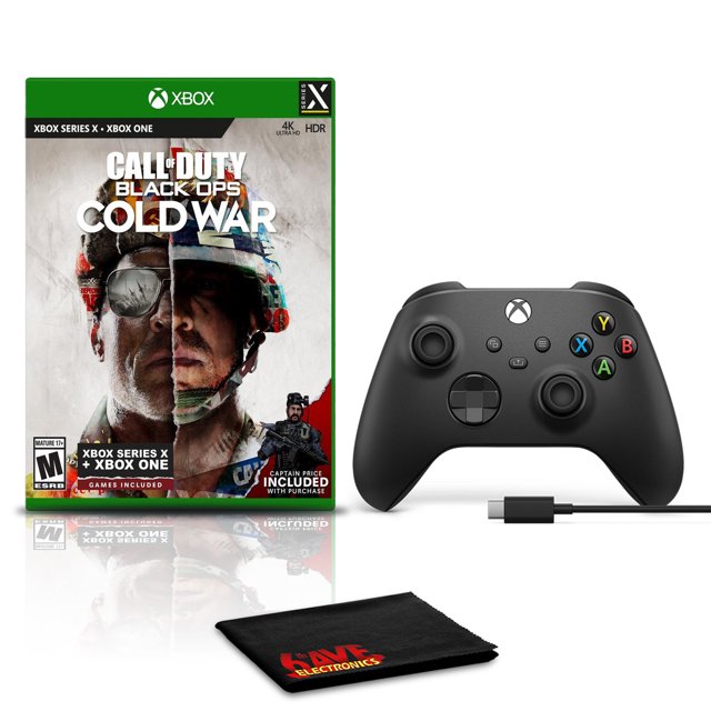 Microsoft 4N7-00007 Xbox Controller and Adapter with COD: Modern Warfare (Xbox One) Microsoft 4N7-00007-003