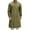 Army Green, variant on Mens Kaftan Thobe for Men Caftan Kaftan for Men Kurta Set for Men Mens Kaftan Robe Button Down Long Sleeve Cotton Linen Thobe Casual Muslim Gown Henley Shirt, Black-L