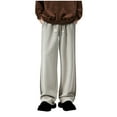 thumbnail image 1 of Birdeem Work Cargo Pants Menman Solid Color Drawstring Side Lamination Cargo Pants, 1 of 6