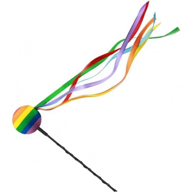 Globo aéreo para coche, antena arcoíris, adorno de espuma Eva, antena decorativa de bola aérea, adorno divertido para coche