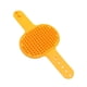 thumbnail image 4 of Cepillo de baño para mascotas de color rojo rosa (E), cepillo de silicona con diseño de flor de ciruelo, guante de baño para perros de pelo corto, cepillo de masaje para gatos, suministros, 4 of 8