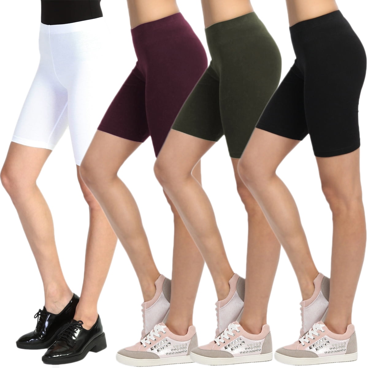 mid thigh bike shorts