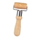 thumbnail image 2 of Rodillo de cocina pequeño, herramienta de cocina, rodillo manual de masa de madera en forma de T, duradero para pizza, 2 of 9