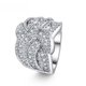 thumbnail image 4 of Anillo de circonitas Super Flash con incrustaciones, temperamento noble y elegante, preservación del color Seiko, anillo europeo y americano, 4 of 5