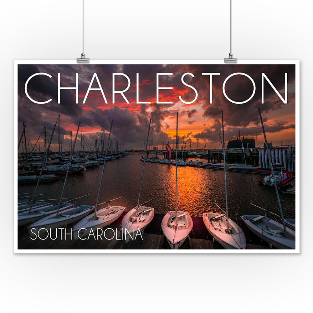 Charleston South Carolina Art Print Home Decor Wall Art Poster C 