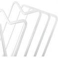 thumbnail image 5 of Cutting Board Rack Holder,Chopping Board Organizer Stand Kitchen Pot Pan Lids Rack Organizer Flat Steel Casewin Chopping Board Rack, Pot Pan Lid Holder,Cutting Board Organiser, Stand(White), 5 of 7