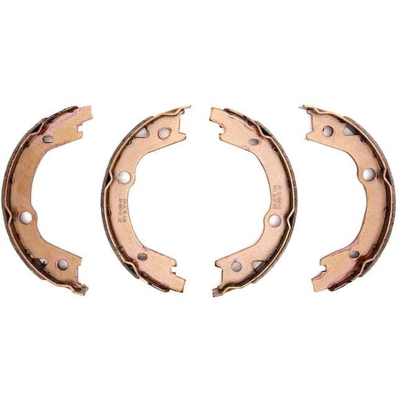 Rear Parking Brake Shoe Set - Compatible with 2007 - 2010 Hyundai Elantra Sedan 2008 2009