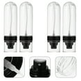 thumbnail image 3 of 4pcs 100 ml botellas de spray de viaje dispensador cosmético u forma botellas recargables, 3 of 5