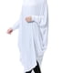 thumbnail image 4 of Vestido Musulmán de La Oración de La Oración Musulmana de La Cubierta Completa de Las Mujeres árabes - Blanco, L Sunnimix Bata musulmana, 4 of 8