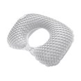 thumbnail image 4 of Bunblic Travel Pillow Inflatable Compact Lightweight Press Type Neck Pillow Self Inflating for Airplane Camping Car Train Home Office Light Gray, 4 of 8
