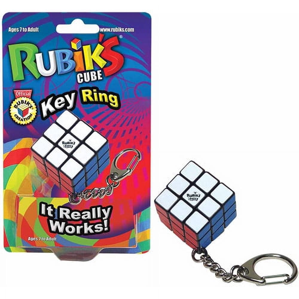 Mini Fun Puzzle Cube Keychains - 12 Pc.