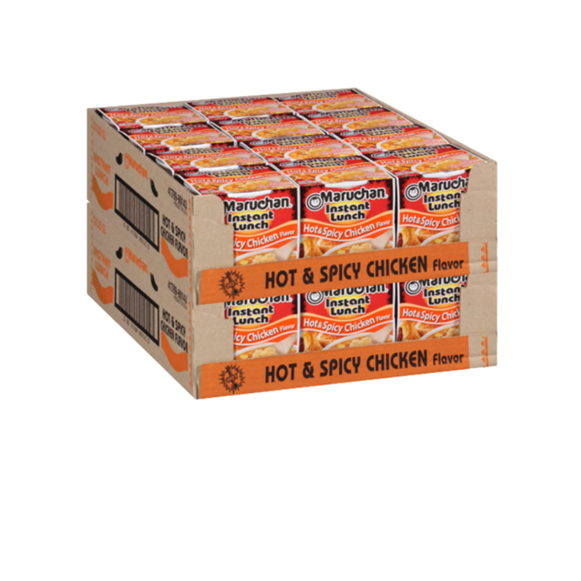 Instant Ramen Noodle Soup– Pork Flavor Noodles Pack, Bulk 3 oz Package –  with 1-Set of Reusable Stainless Steel Chopsticks(24 Individual Packs) 