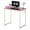 Pink, variant on LiteHaven | 32 Inch Computer Desk | Black | Office Desk with Metal Frame, Adjustable Feet | Water-Resistant, Scratchproof Surface | Sturdy Writing Table for Home Office or Study | Pack of 1  Pink