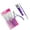 PP, variant on 3Piece Stainless Steels Cuticle Scissors Set Precisions Ground Blade Ergonomic Handle For Home Salon Or Travel Nails Care