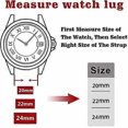 thumbnail image 2 of UBIUO Silicone Watch Bands 20mm 22mm 24mm Quick Release Rubber Watch Bands for Men and women, 2 of 4